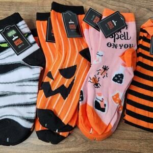 Halloween Socks (10 total pairs) Adult 9-11